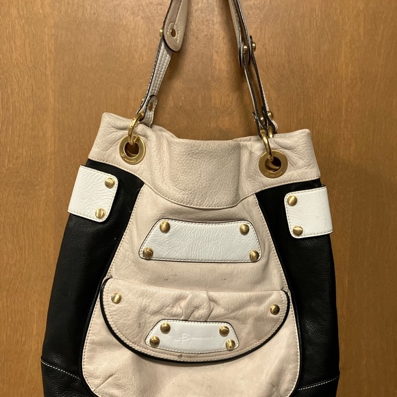 VINTAGE “B MAKOWSKY”LARGE LEATHER SHOULDER BAG PURSE BEAUTIFUL - Picture 11 of 16